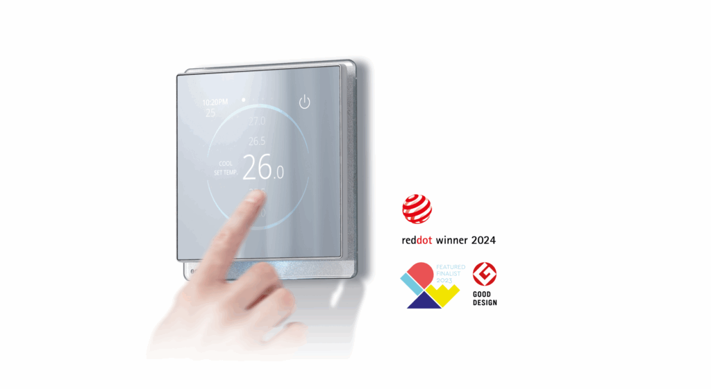 General fjernkontroll - Designmodell. Prisvinnende design.